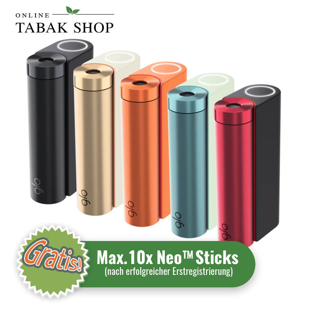 glo™ Hyper X2 Device Kit in 5 Farbvarianten ⇒ Online Tabak Shop