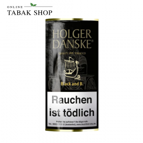 Holger Danske Black and B. Pfeifentabak (1 x 40g) - 7,50 €