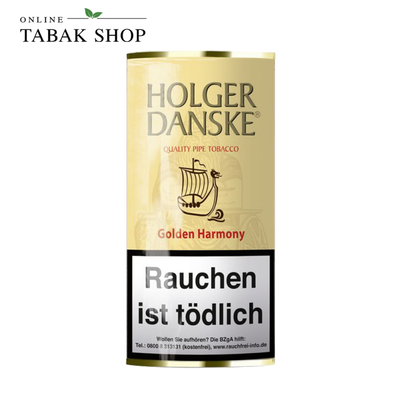 Holger Danske Golden Harmony Pfeifentabak Pouch (1 x 40g)