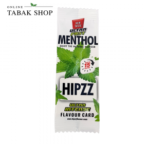 Hipzz MENTHOL Ultra Intense Aroma Karte - 0,35 €