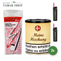 Meine Mischung Gelb Pfeifentabak (2x 200g) + 80 Blitz Pfeifenreiniger und 2 Sturmfeuerzeuge