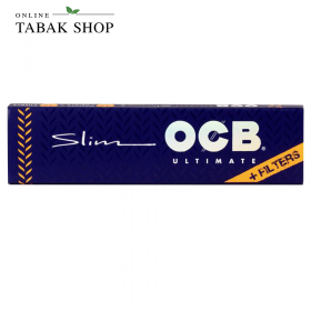 OCB Ultimate King Size Slim + Tips Papers 32er Packung