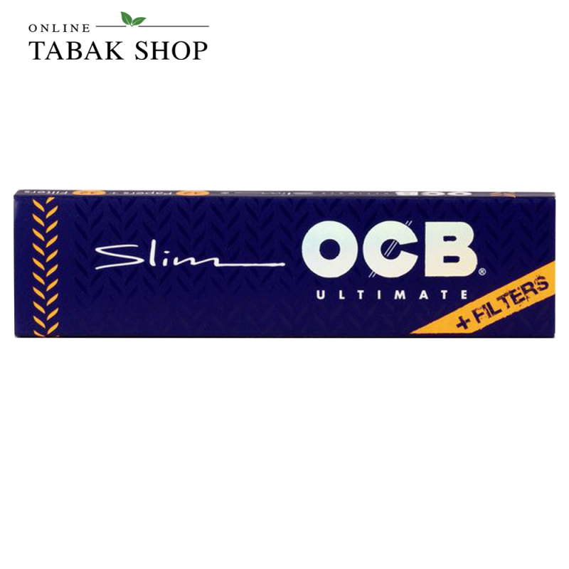OCB Ultimate King Size Slim + Tips Papers 32er Packung