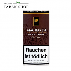 Mac Baren Dark Twist Pfeifentabak Pouch (1x 50g) - 11,80 €