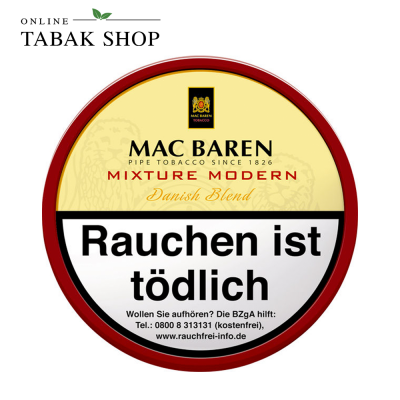 Mac Baren Mixture Modern Pfeifentabak Dose (1x 100g)