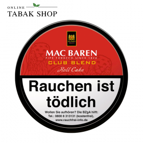 Mac Baren Club Blend Pfeifentabak Dose (1x 100g) - 24,00 €