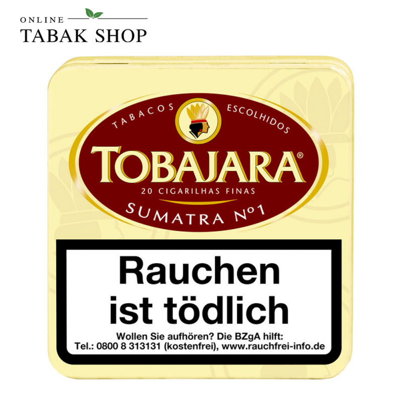 Tobajara "No.1 Sumatra" Zigarillos 20er Dose