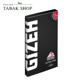GIZEH Black Extra Fine Blättchen / Zigarettenpapier (1x 100er) - 0,95 €