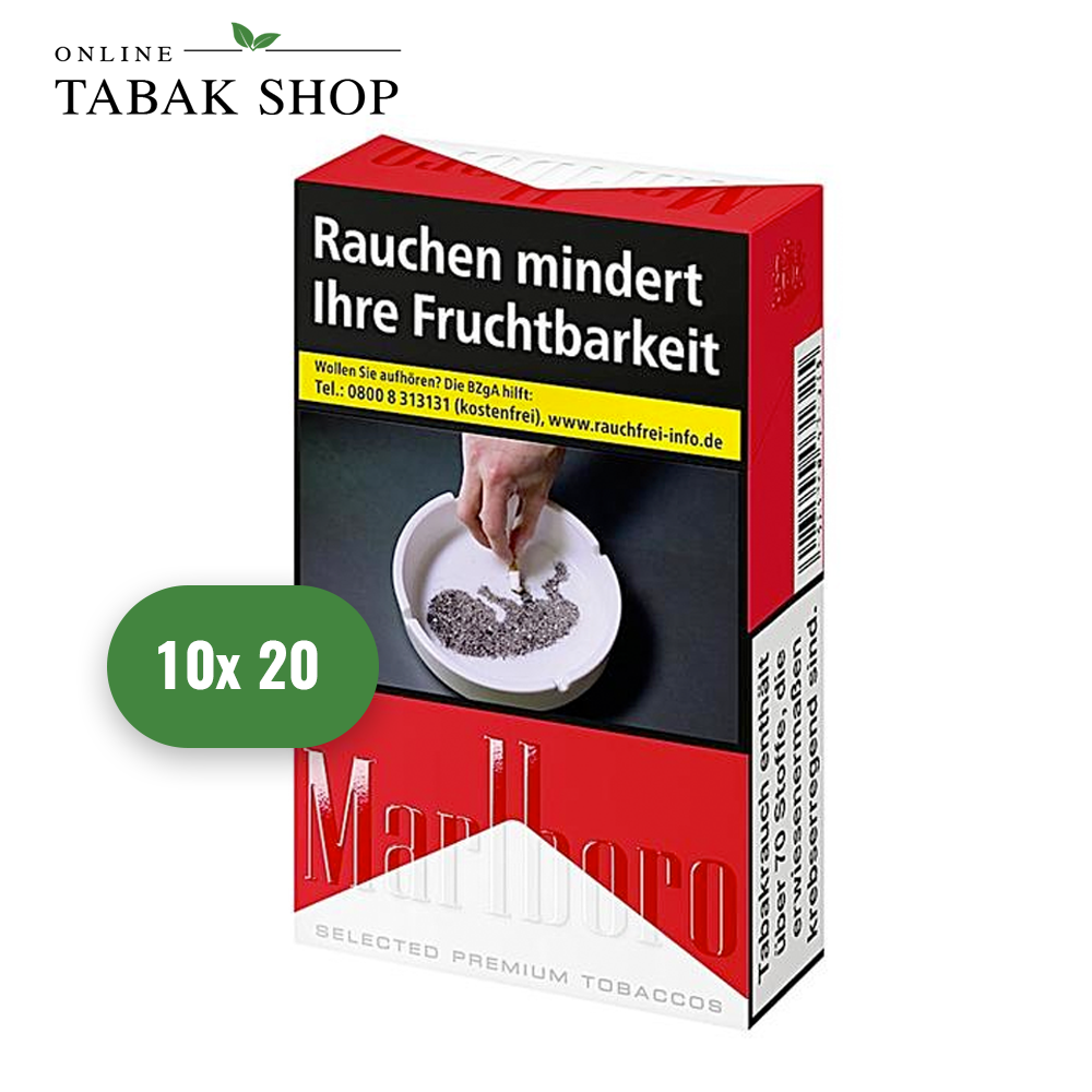 Marlboro Zigaretten Red Soft (10x20) Online Kaufen