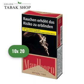 Marlboro Simply Red Zigaretten "OP" (10 x 20er) - 80,00 €