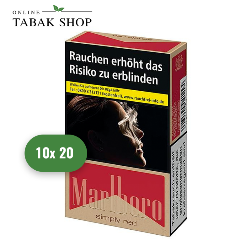 Marlboro Simply Red OP Zigaretten (10 x 20er)