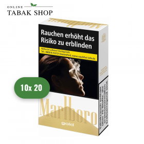Marlboro Gold Zigaretten 10 x 20er Packung - 82,00 €