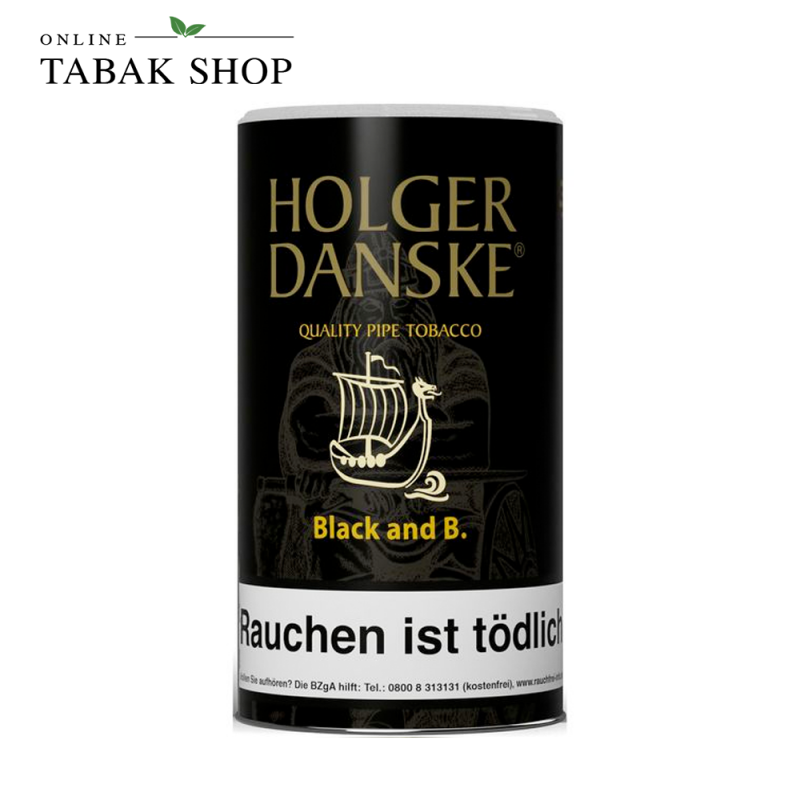 Holger Danske Black and B. Pfeifentabak 200g