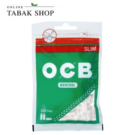 OCB Slim Filter Menthol 6mm 1x120 - 1,10 €