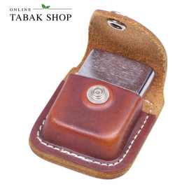 Zippo Leder Feuerzeugtäschchen Etui braun - 18,95 €