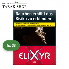 ELIXYR Red [Rot] Zigaretten "XXXL" (5 x 40er) - 60,00 €