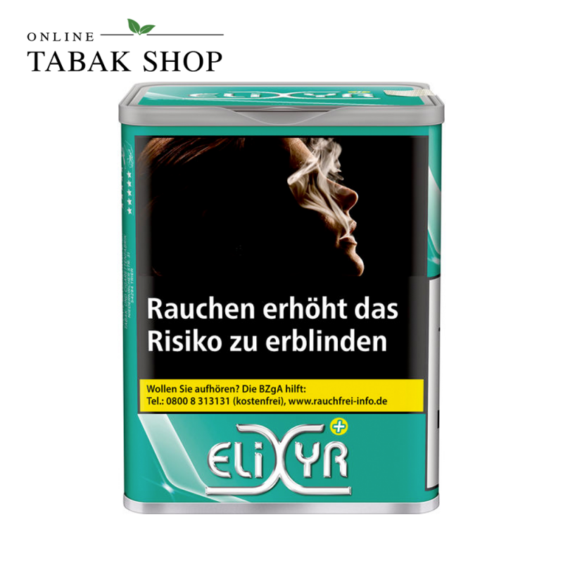 Elixyr Plus Green Tabak 108g Dose