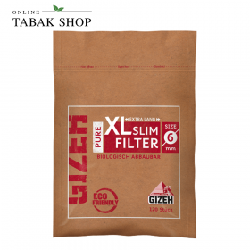 GIZEH Pure Slim Filter 6mm (1x 120er) - 1,20 €