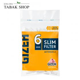 GIZEH Aktivkohle Filter 6mm 1x120 - 1,00 €