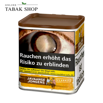 JAVAANSE JONGENS Tabak "Classic" (1 x 75g) Dose