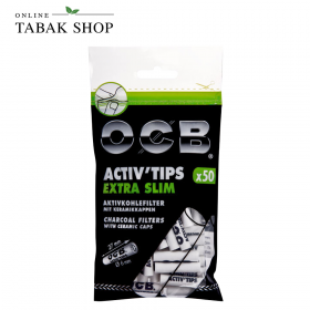 OCB Activ Tips Extra Slim 6 mm 50er Beutel - 6,49 €
