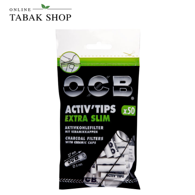 OCB Activ Tips Extra Slim 6 mm 50er Beutel