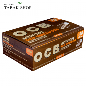 OCB Activ Tips Unbleached Slim 7mm 1 Packung á 50 Filter - 7,25 €