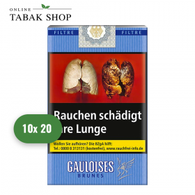 Gauloises Brunes Filtre Zigaretten "OP" (10 x 20er) - 85,00 €