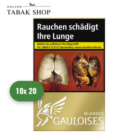 Gauloises Blondes Gold Zigaretten OP (10 x 20er)