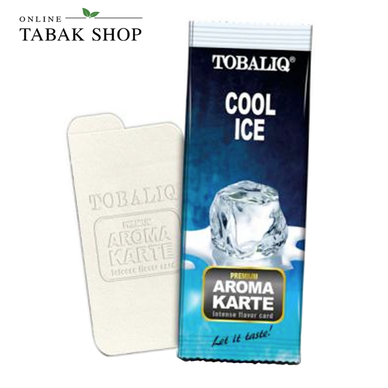 TobaliQ COOL ICE Aroma Karte