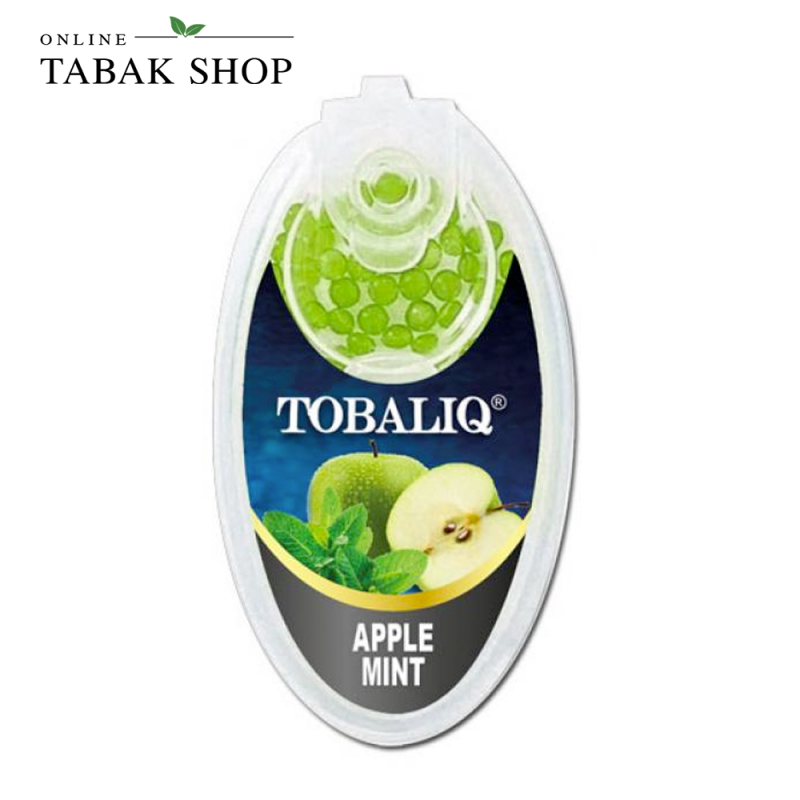 TobaliQ Aromakapseln mit apple mint Aroma (1x 100er)