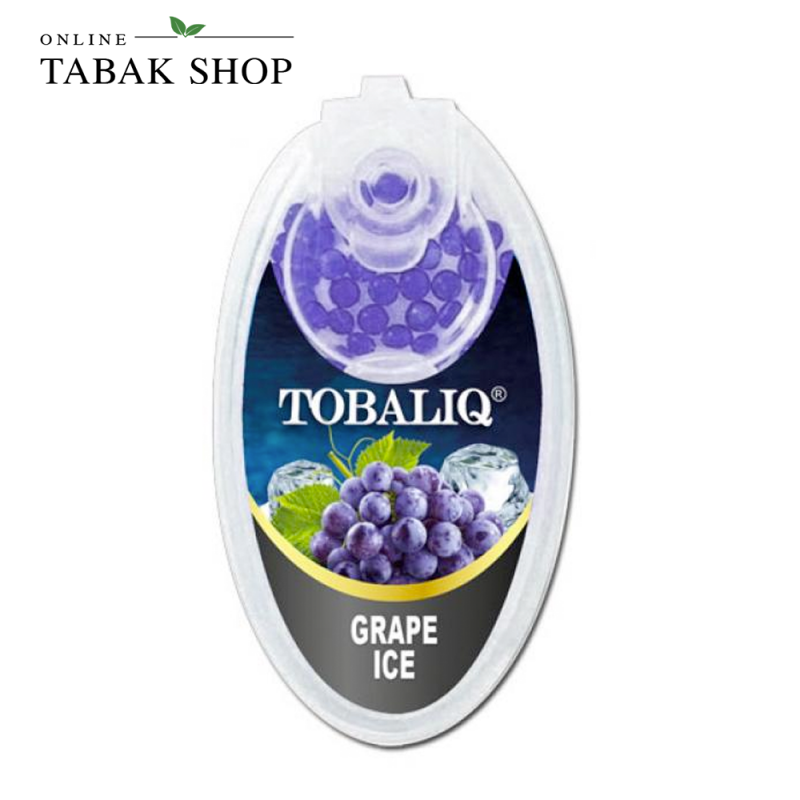 TobaliQ Aromakapseln mit grape ice Aroma (1x 100er)