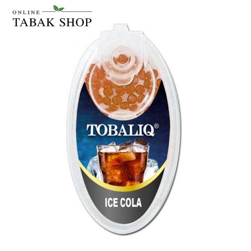 TobaliQ Aromakapseln mit ice cola Aroma (1x 100er)