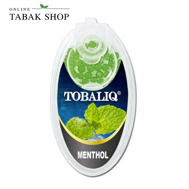 TobaliQ Aromakapseln mit menthol Aroma (1x 100er)