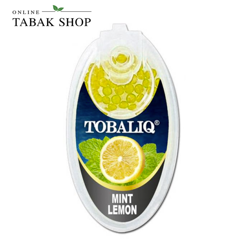 TobaliQ Aromakapseln mit mint lemon Aroma (1x 100er)
