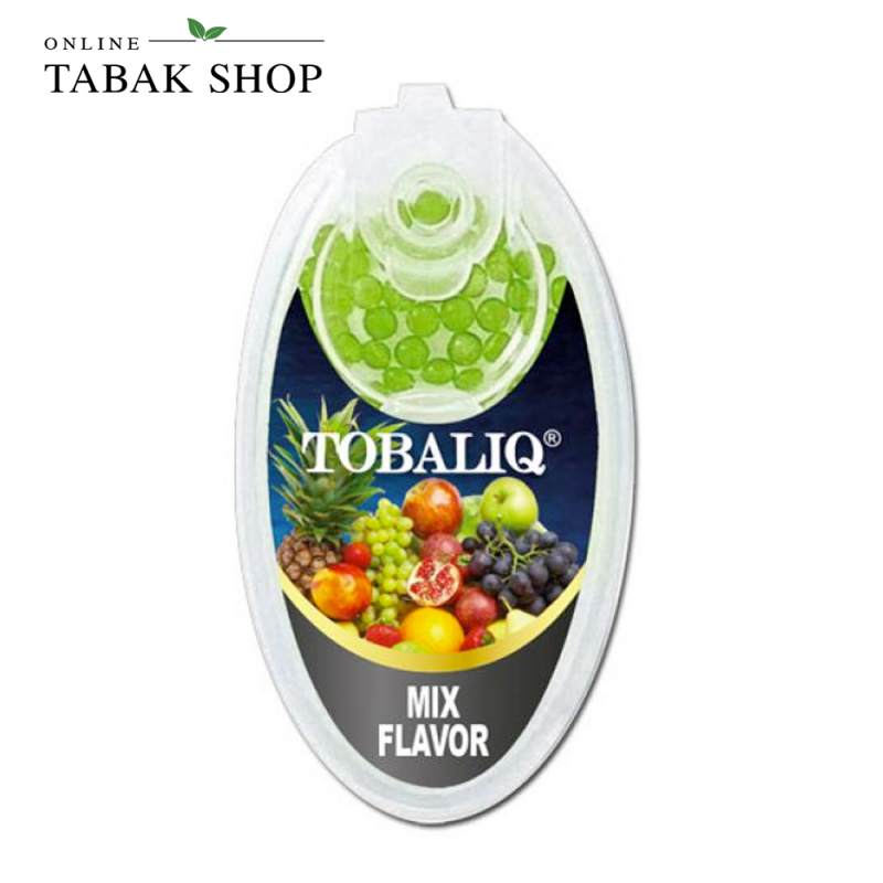TobaliQ Aromakapseln mit mix flavor Aroma (1x 100er)