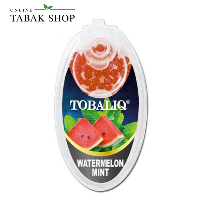 TobaliQ Aromakapseln mit watermelon mint Aroma (1x 100er)