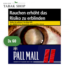 Pall Mall Red [Rot] Zigaretten "Hercules" (3 x 60er) - 57,00 €