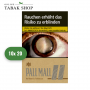 Pall Mall Authentic Silver "OP" Zigaretten (10 x 20er)