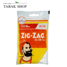 ZIG ZAG Spezial Drehfilter Slim 6mm (1x 120er) - 1,10 €