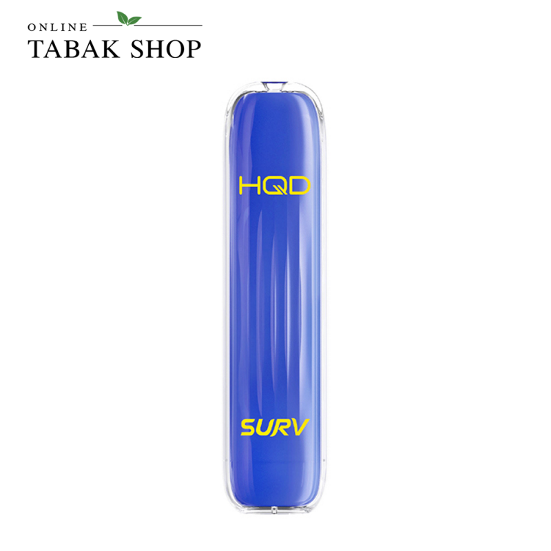 HQD Surv / Wave Einweg E-Shisha E-Zigarette in Blueberry (1x 18mg/ml Nikotin)