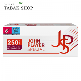 JPS Red Special Size Spar Zigaretten-Hülsen 250 Stück - 1,80 €