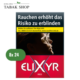 ELIXYR Red [Rot] Zigaretten "XL" (8 x 24er) - 64,00 €