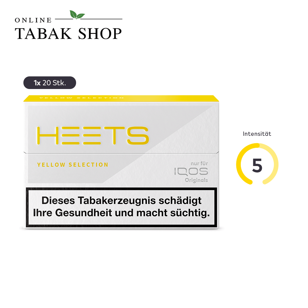HEETS Tabaksticks Yellow Selection IQOS