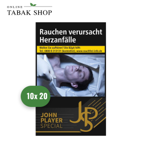 JPS Black Zigaretten "OP" (10 x 20er) - 76,00 €