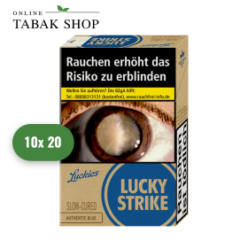 Lucky Strike Authentic Blue Zigaretten "OP" (10 x 20er) - 80,00 €