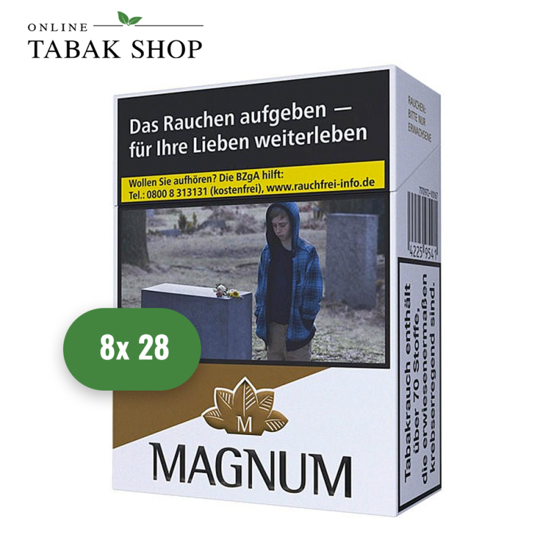 Magnum Gold Zigaretten Maxi (8 x 28er)