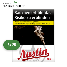 Austin Red Zigaretten XL (8 x 25er) - 60,00 €