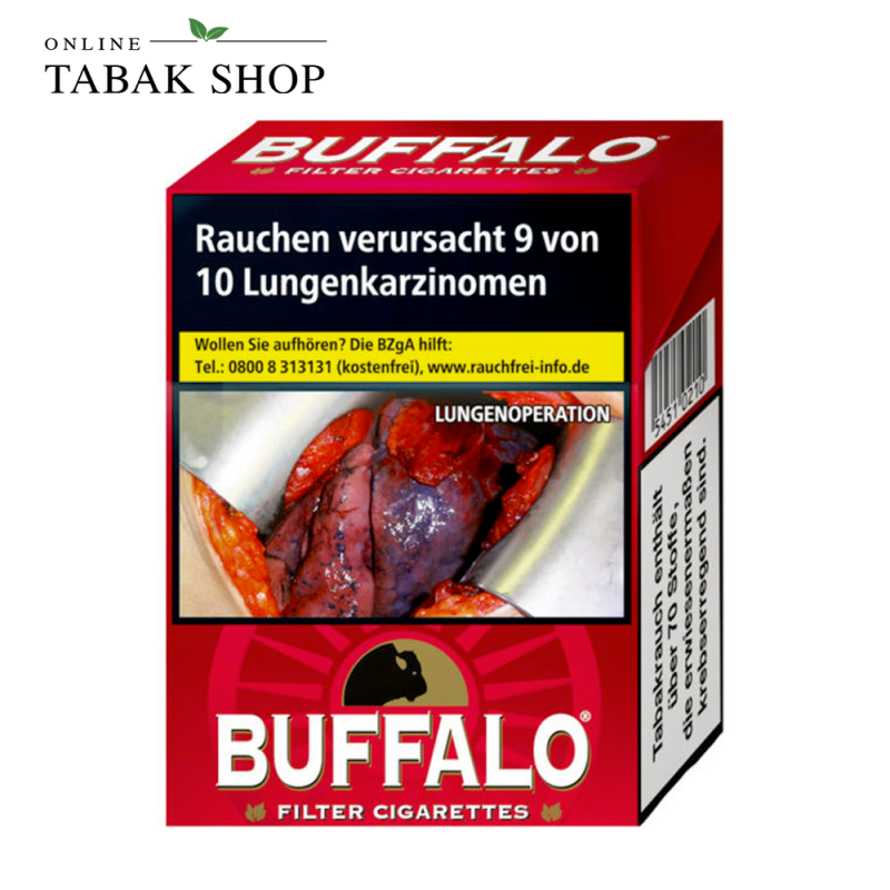 Buffalo Red Zigaretten "Maxi" (1 x 28er)
