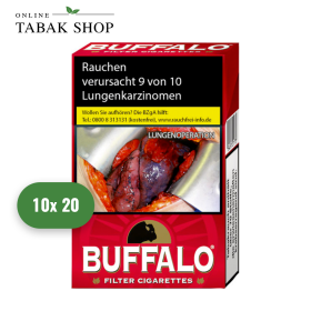 Buffalo Red Zigaretten "OP" (10 x 20er) - 55,00 €